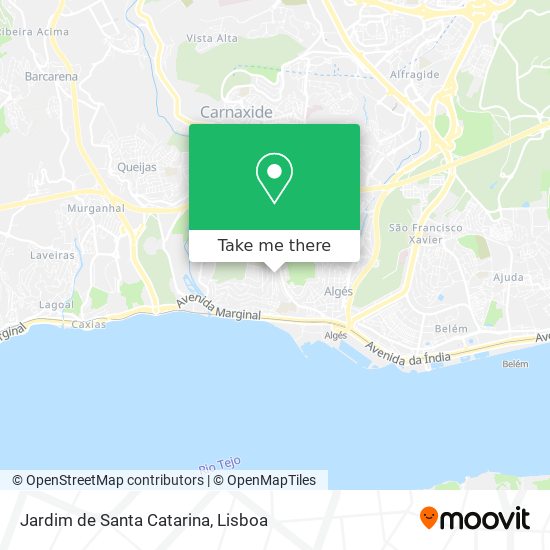 Jardim de Santa Catarina map