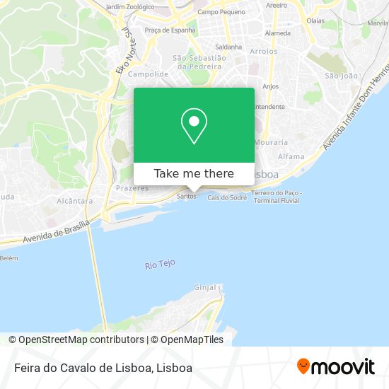 Feira do Cavalo de Lisboa map