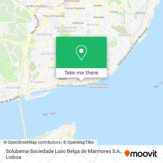 Solubema-Sociedade Luso Belga de Mármores S.A. map