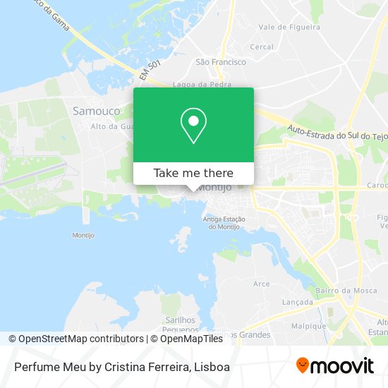 Perfume Meu by Cristina Ferreira map