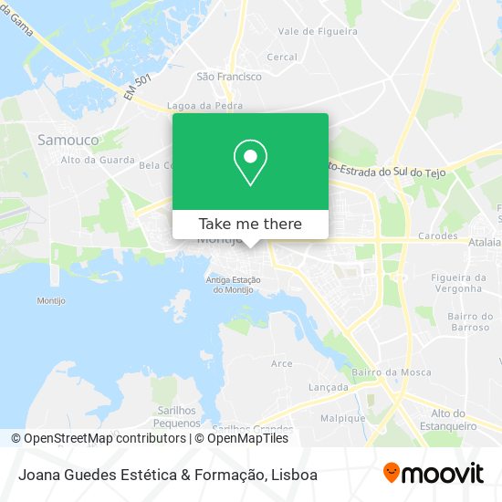 Joana Guedes Estética & Formação map