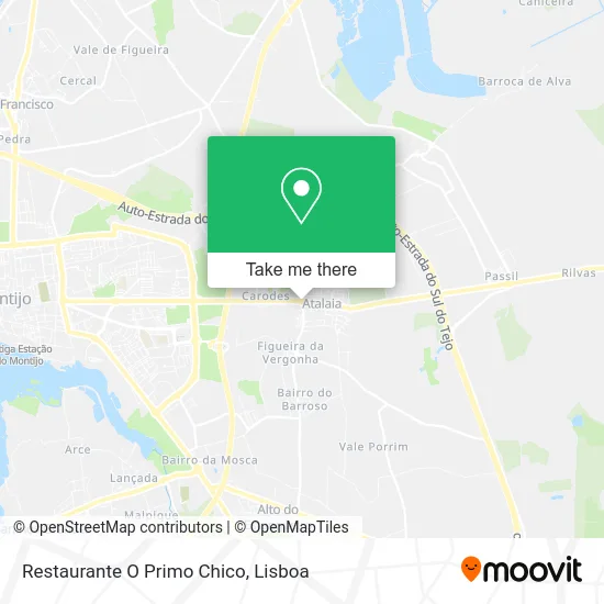 Restaurante O Primo Chico map