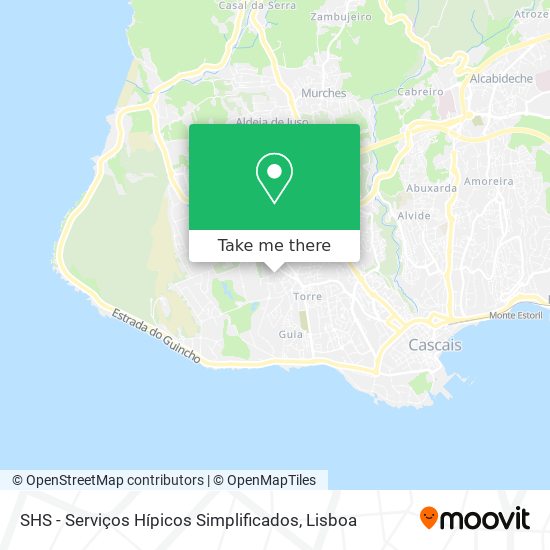 SHS - Serviços Hípicos Simplificados map