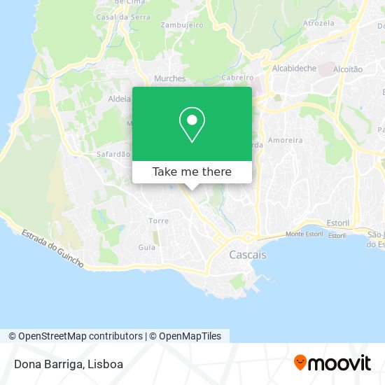 Dona Barriga map