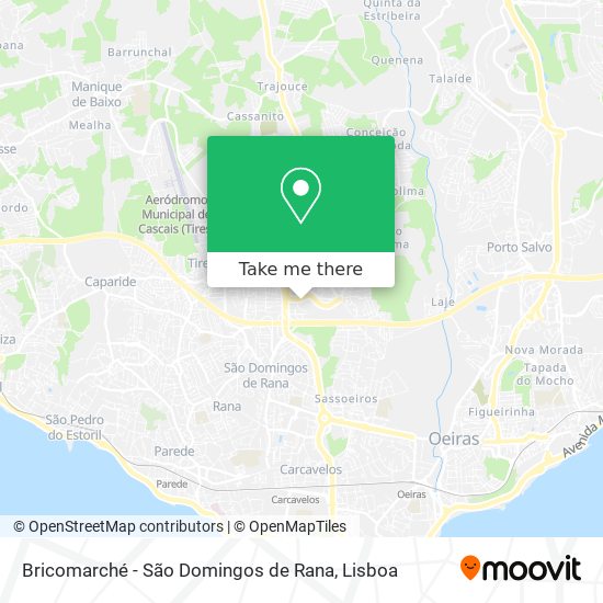 Bricomarché - São Domingos de Rana map