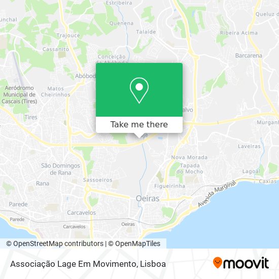 Associação Lage Em Movimento map