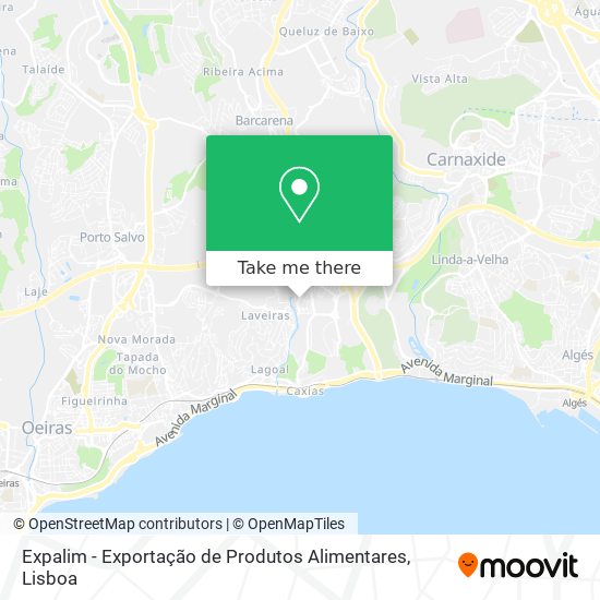 Expalim - Exportação de Produtos Alimentares map