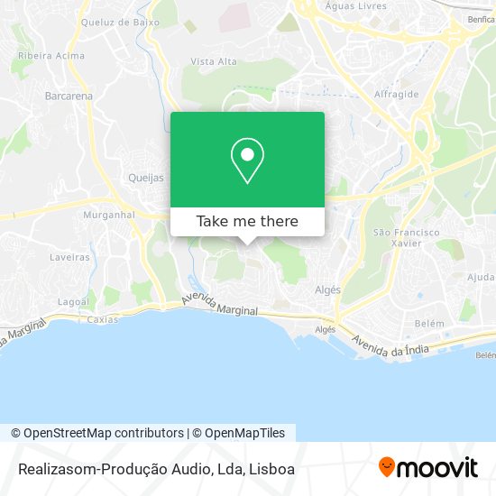 Realizasom-Produção Audio, Lda mapa