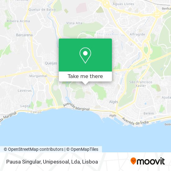 Pausa Singular, Unipessoal, Lda mapa