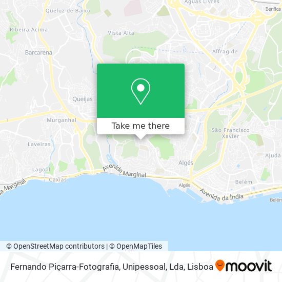Fernando Piçarra-Fotografia, Unipessoal, Lda mapa
