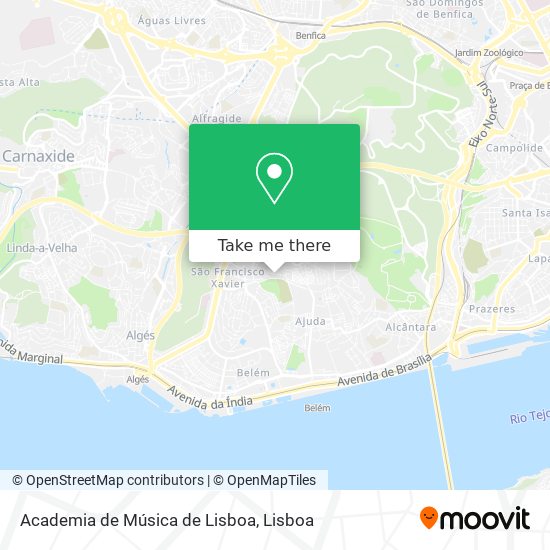 Academia de Música de Lisboa map