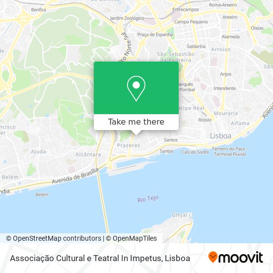 Associação Cultural e Teatral In Impetus mapa