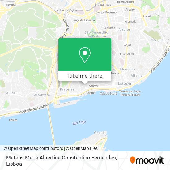 Mateus Maria Albertina Constantino Fernandes map
