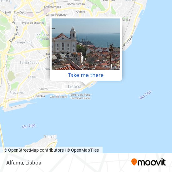 Alfama map