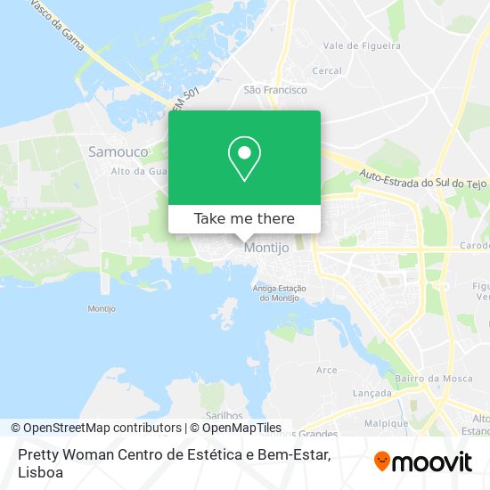 Pretty Woman Centro de Estética e Bem-Estar map