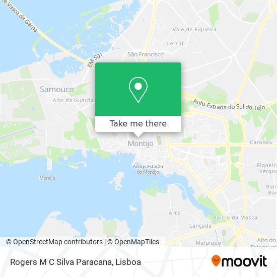 Rogers M C Silva Paracana mapa