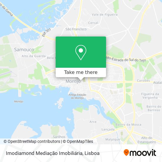 Imodiamond Mediação Imobiliária map