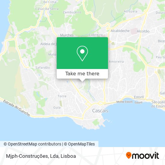 Mjph-Construções, Lda mapa