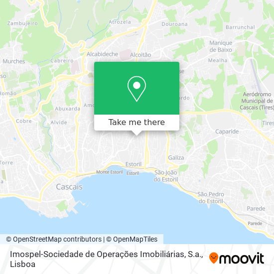 Imospel-Sociedade de Operações Imobiliárias, S.a. map
