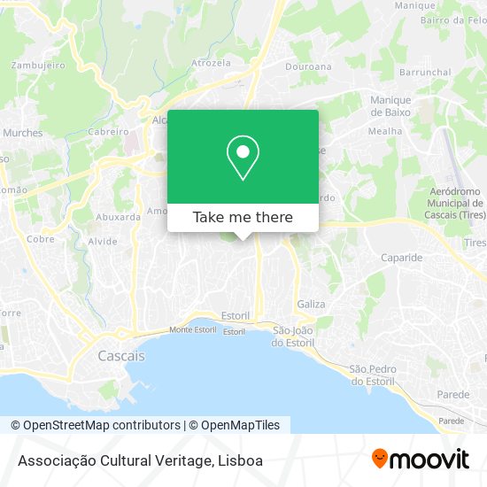 Associação Cultural Veritage mapa