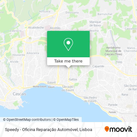 Speedy - Oficina Reparação Automóvel mapa