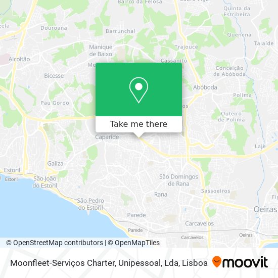 Moonfleet-Serviços Charter, Unipessoal, Lda map
