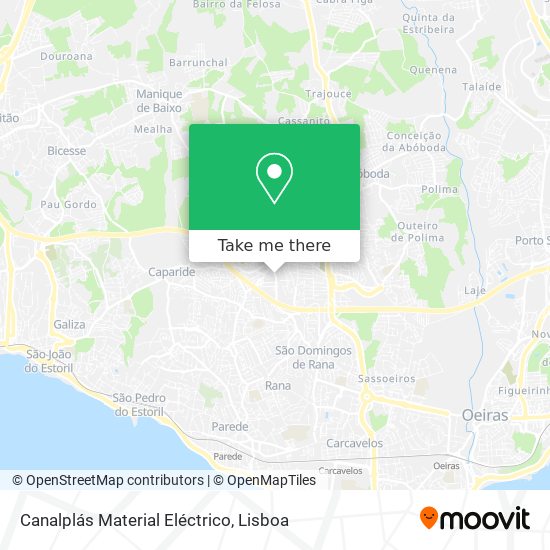Canalplás Material Eléctrico mapa