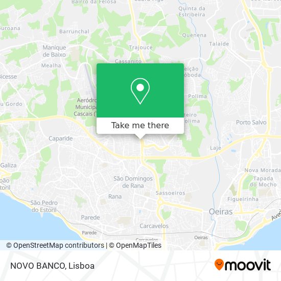 NOVO BANCO mapa