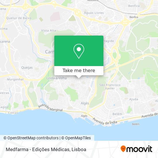 Medfarma - Edições Médicas mapa