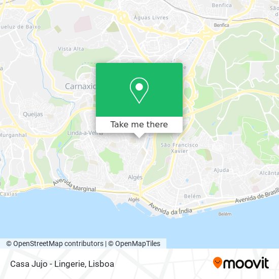 Casa Jujo - Lingerie mapa