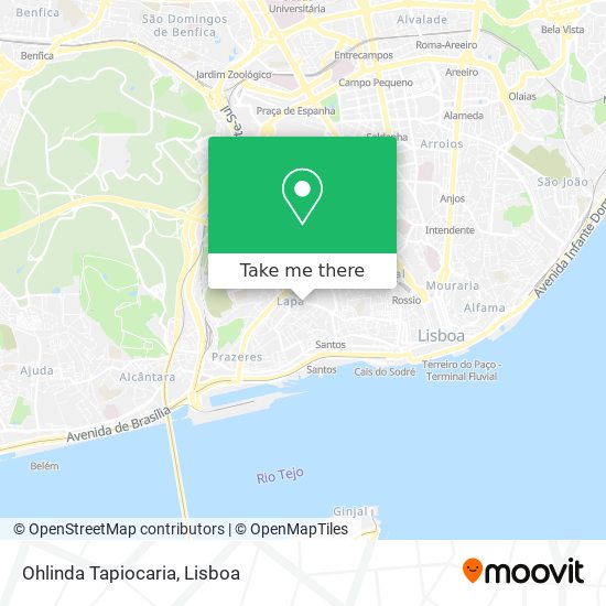 Ohlinda Tapiocaria mapa