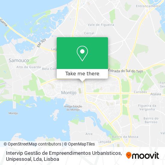Intervip Gestão de Empreendimentos Urbanísticos, Unipessoal, Lda map