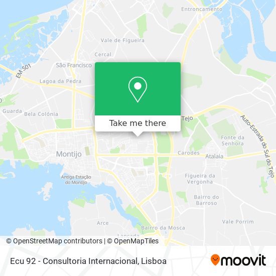 Ecu 92 - Consultoria Internacional mapa
