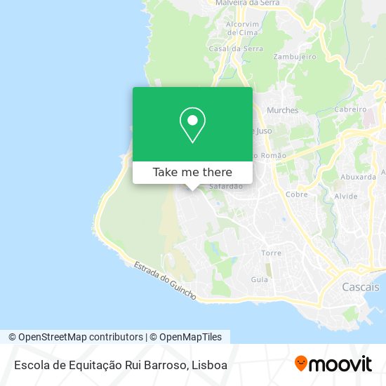 Escola de Equitação Rui Barroso map