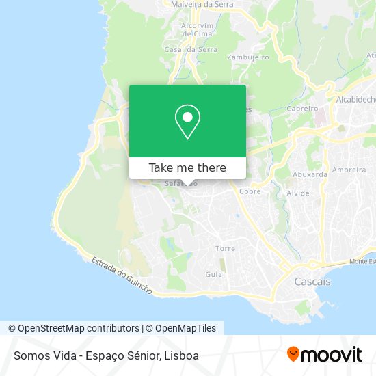 Somos Vida - Espaço Sénior map