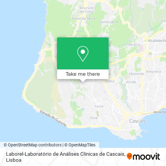 Laborel-Laboratório de Análises Clínicas de Cascais map