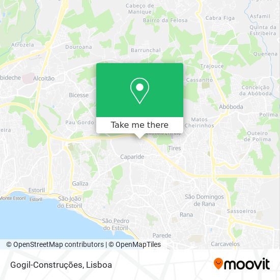 Gogil-Construções map