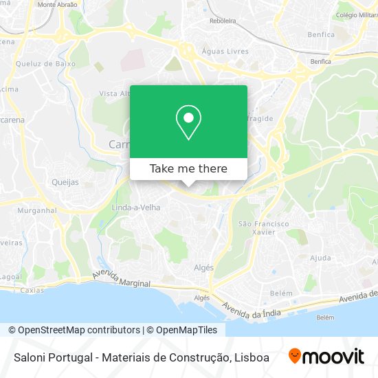 Saloni Portugal - Materiais de Construção map