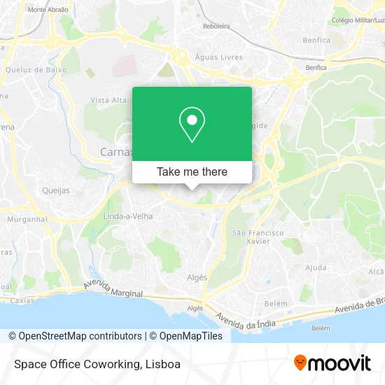Space Office Coworking map