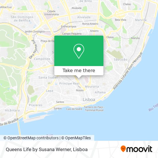 Queens Life by Susana Werner mapa