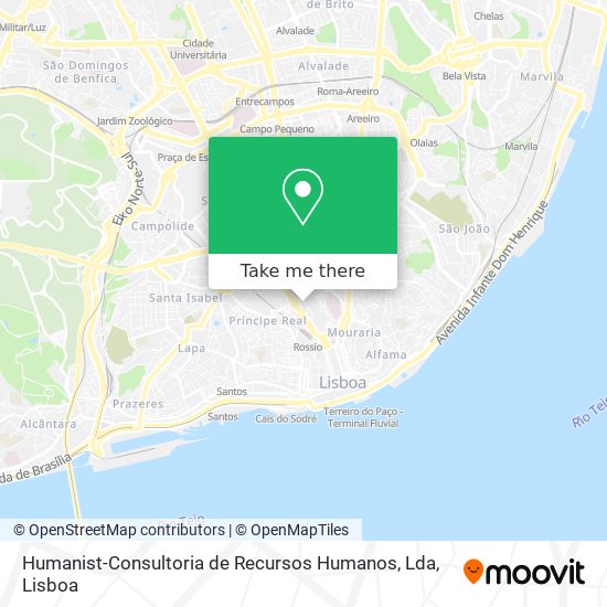 Humanist-Consultoria de Recursos Humanos, Lda map