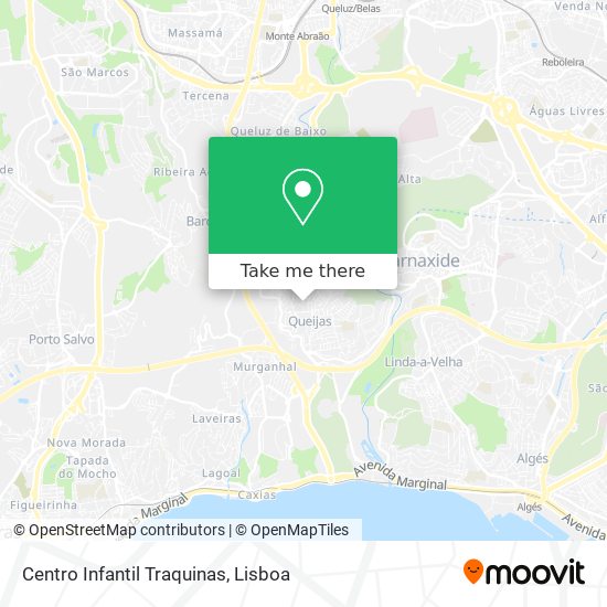 Centro Infantil Traquinas map