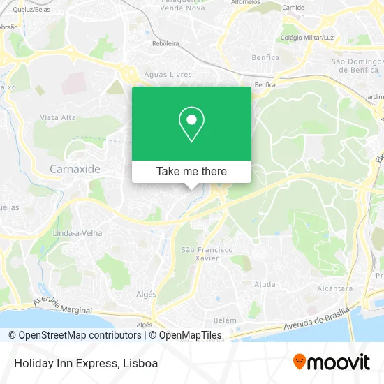 Holiday Inn Express map