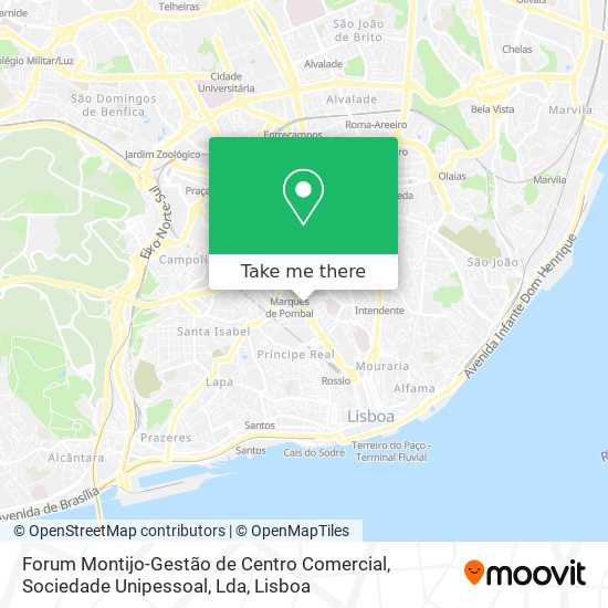 Forum Montijo-Gestão de Centro Comercial, Sociedade Unipessoal, Lda map