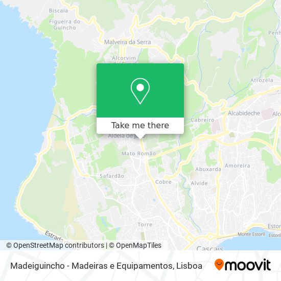 Madeiguincho - Madeiras e Equipamentos map