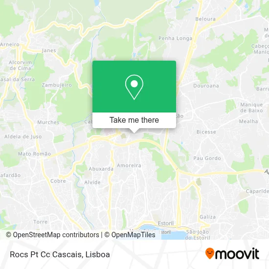 Rocs Pt Cc Cascais map