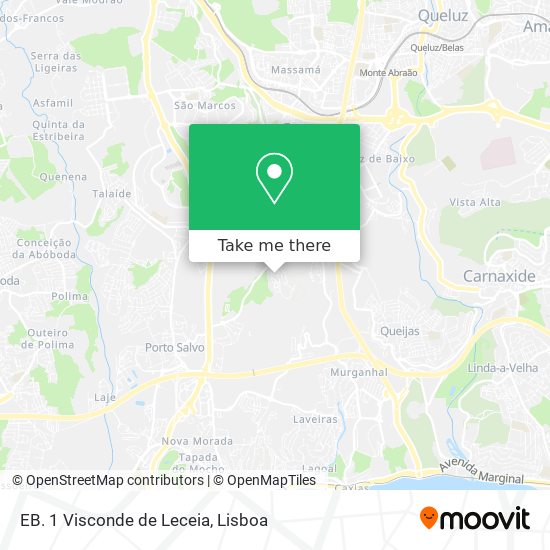 EB. 1 Visconde de Leceia mapa