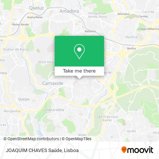 JOAQUIM CHAVES Saúde map