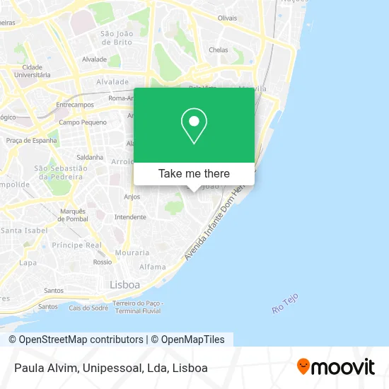 Paula Alvim, Unipessoal, Lda map