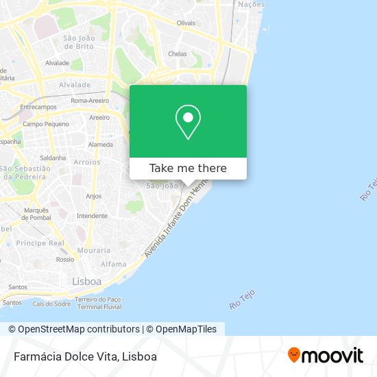 Farmácia Dolce Vita mapa